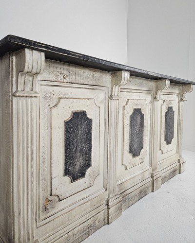 Antique style shop counter - style,