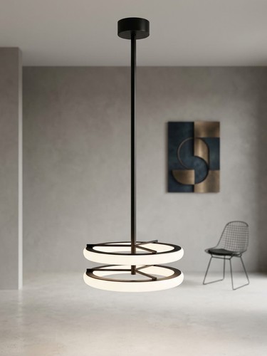Tilmann double pendant - double, light