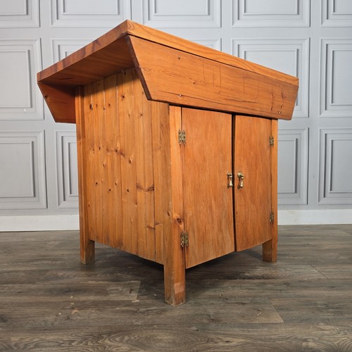 Handmade pine kitchen island - handmade,