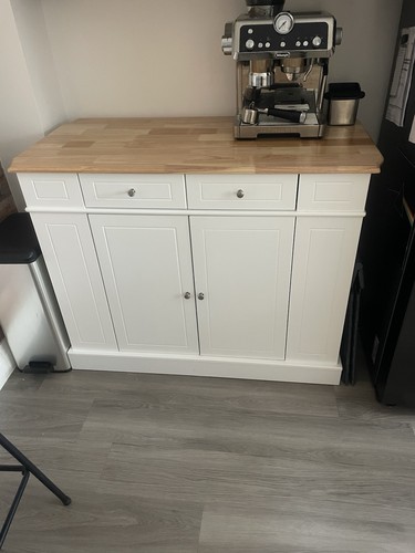 Kitchen island unit butchers - kitchen,