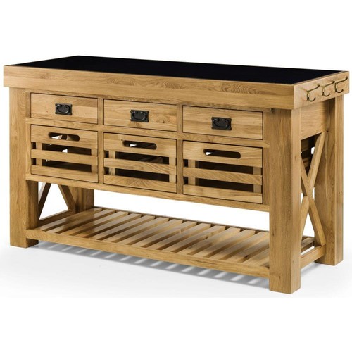 Solid oak grenoble - oak, granite