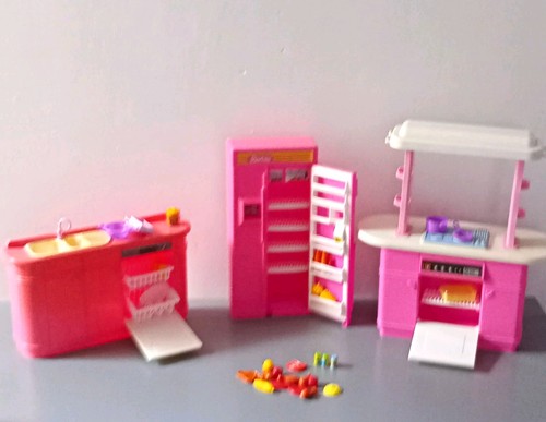 Mattel barbie kitchen set - barbie,