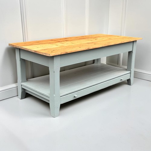 Pine kitchen table - kitchen,