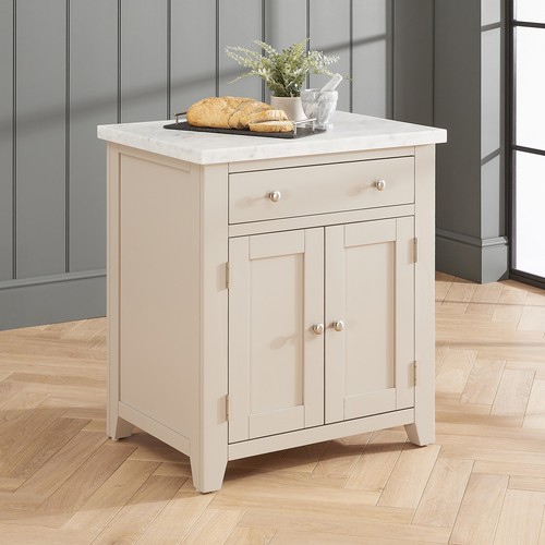 Kitchen island with - island, white