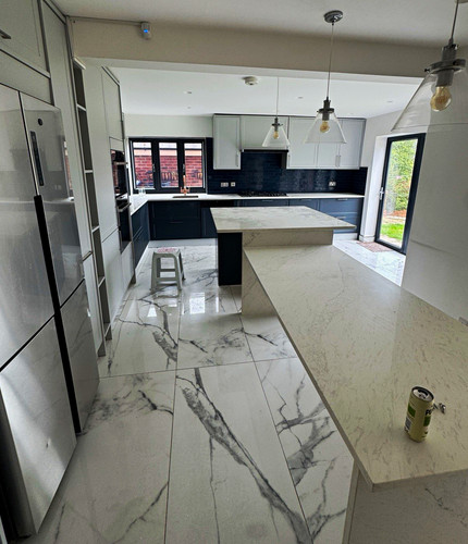 Modern grey white - grey,