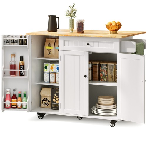 Kitchen island wheels with - on,