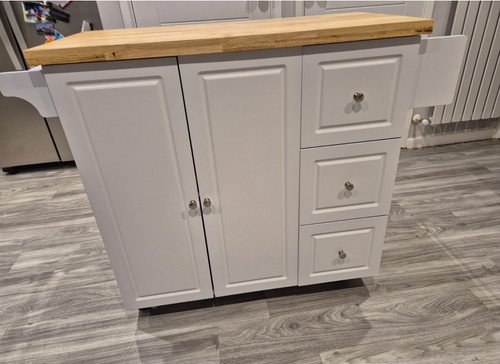Kitchen island unit drop - island,