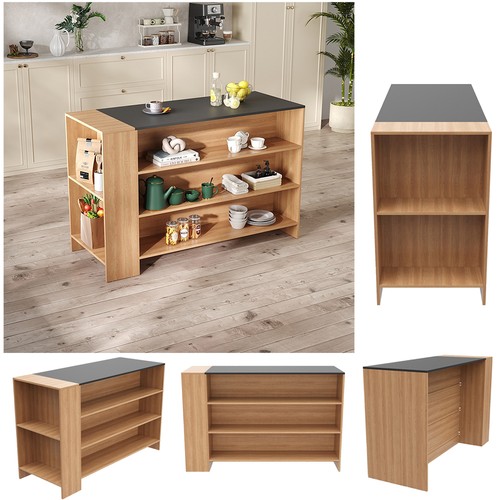 Freestanding kitchen island - freestanding,