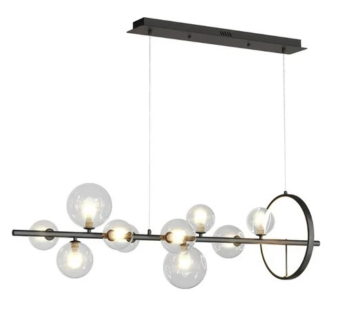 Homary modern light black - 10-light,