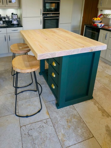 Solid wood farmhouse kitchen - solid,