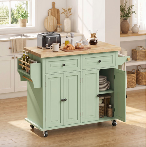 Kitchen island unit butchers - island,
