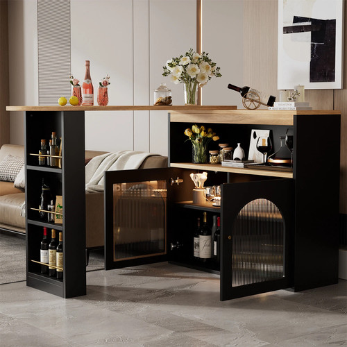Kitchen island storage - kitchen,