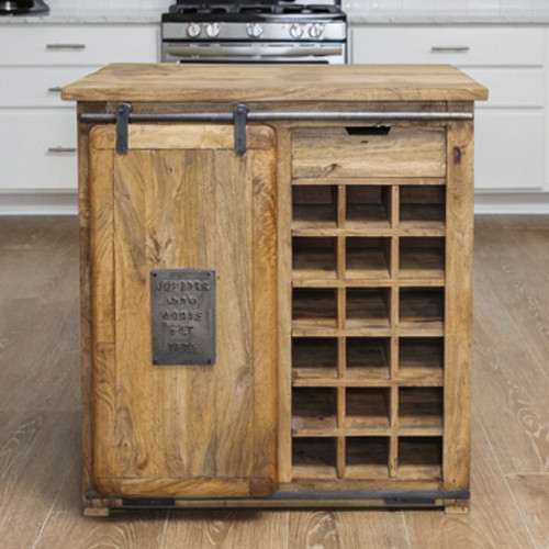 Chunky kitchen island butchers - kitchen,