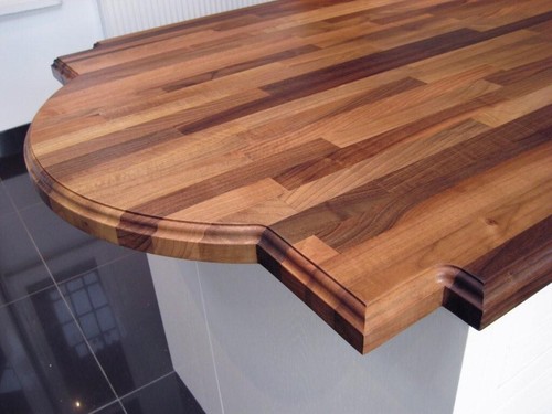 Solid walnut kitchen worktop - solid,