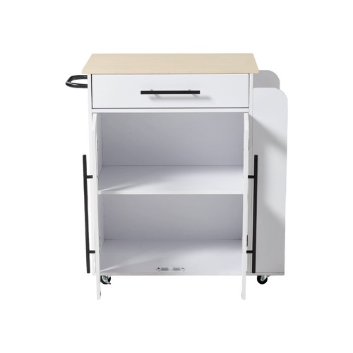 Mobile kitchen island unit - kitchen,
