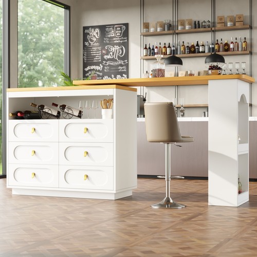 Extendable dining bar table - extendable,