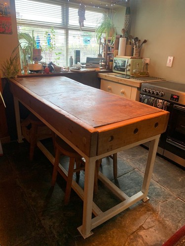 Butchers block antique - 6, foot